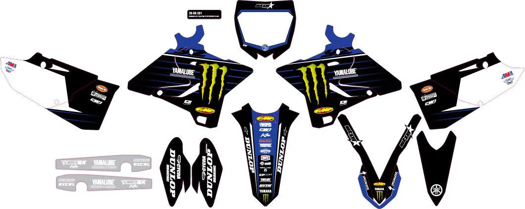 D-COR - 20-50-231 - Star Racing Graphics Kit