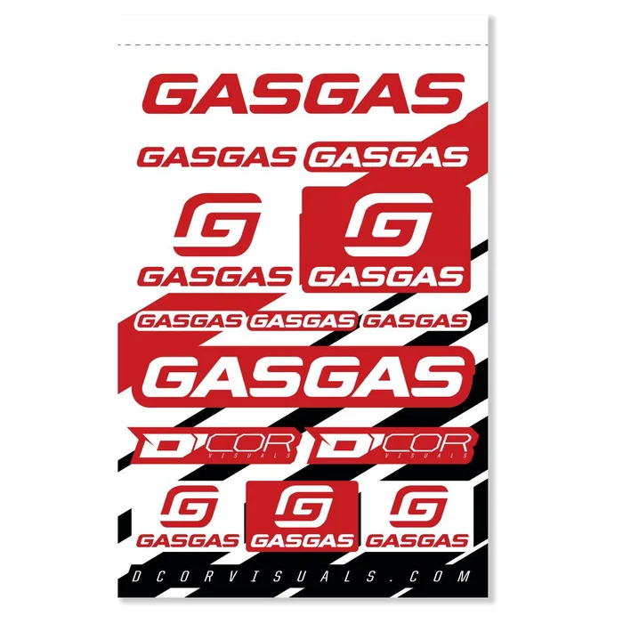 D-COR - 40-65-100 - GasGas Decal Sheet