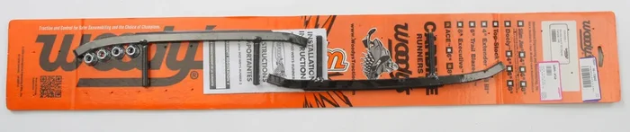 WOODYS AS8-9255 Ace™ Runner - Tallest Carbide Runner for Aggressive Turning & Deep Snow Performance