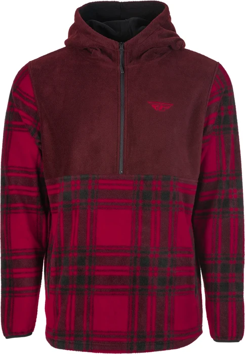 FLY RACING - 354-00222X - Half Zip Pullover Hoodie