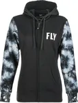 FLY RACING - 358-0070L - Women's Tie-Die Zip Up Hoodie