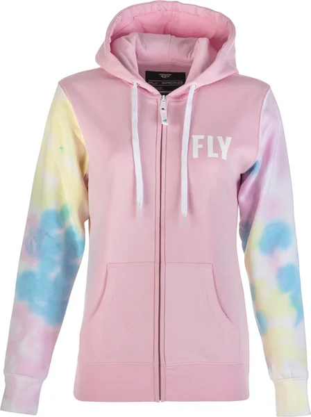 FLY RACING - 358-0071M - Women's Tie-Die Zip Up Hoodie