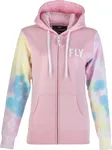 FLY RACING - 358-0071S - Women's Tie-Die Zip Up Hoodie