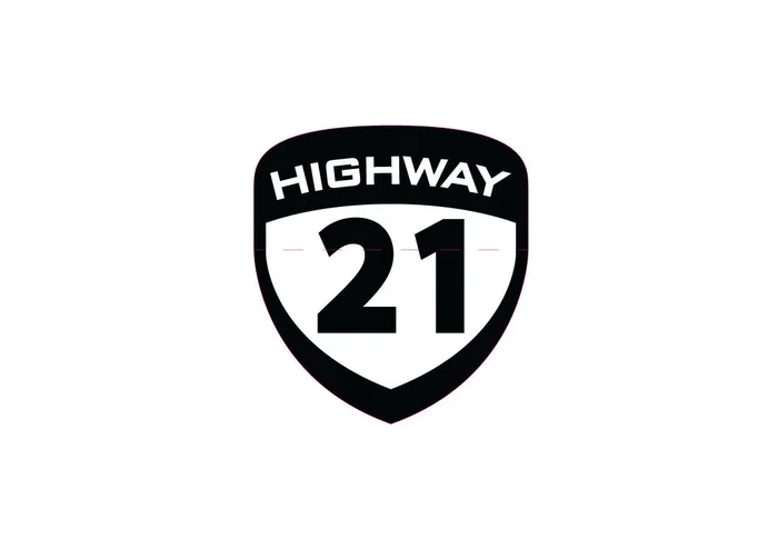 HIGHWAY 21 - 489-9002 - Shield Die Cut Stickers