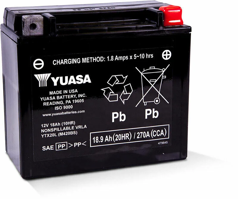 YUASA - YUAM420BS - Yuasa Sealed Factory Activated