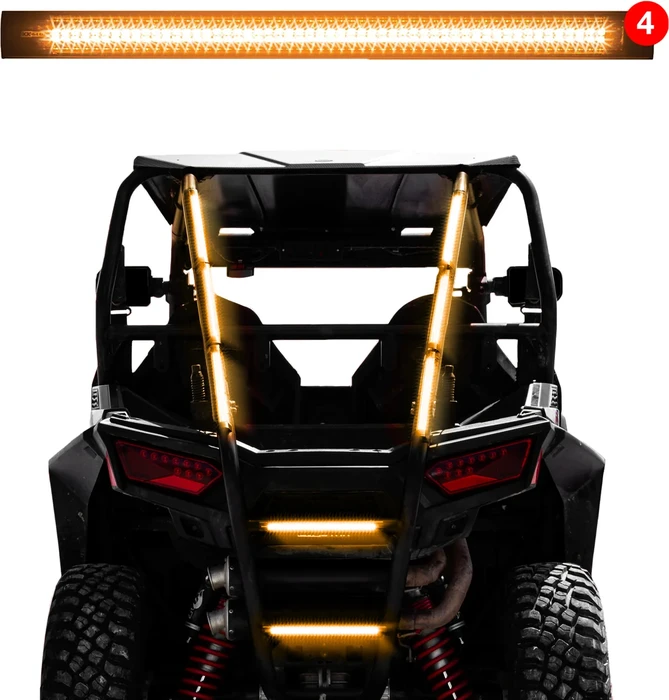 XK GLOW - XK052002-4A - 12 in. Strobe Tube Light