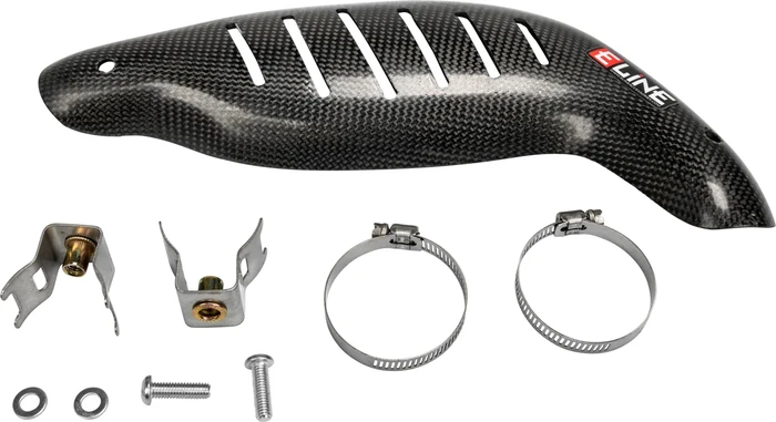 E-LINE ACCESSORIES - MHS25017F - Carbon Fiber Heat Shields