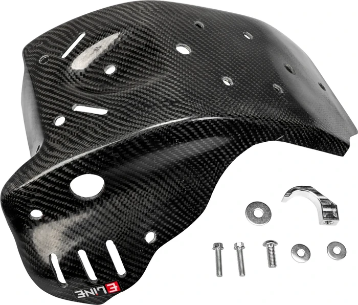 E-LINE ACCESSORIES - MSP2316W - Carbon Fiber Skid Plates
