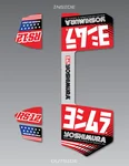 YOSHIMURA - RS12-NB010 - RS-12 Muffler Decals