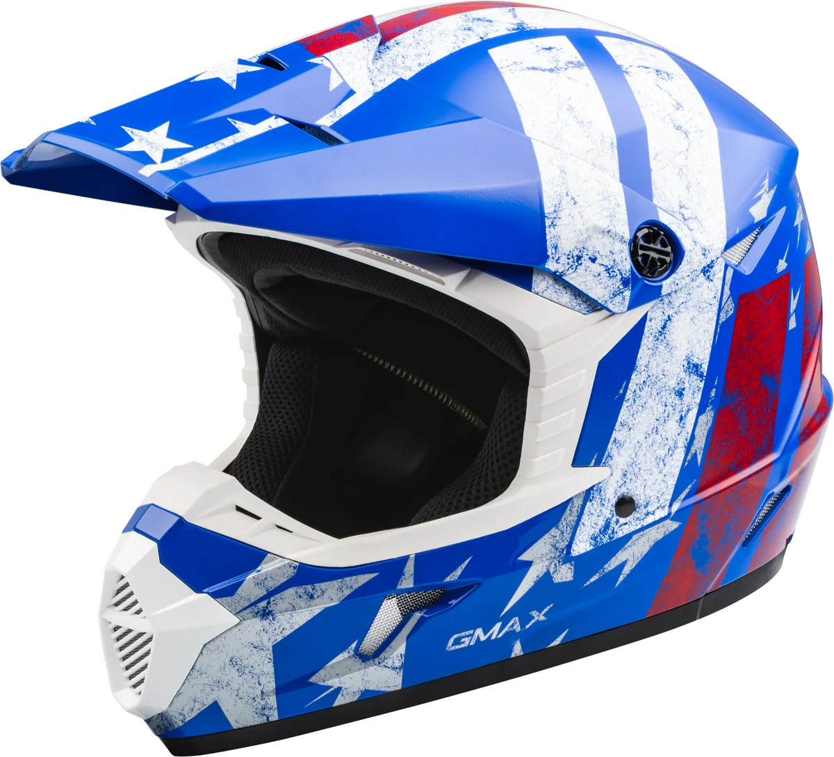 GMAX - D3466040 - Youth MX-46Y Patriot Off-Road Helmet