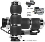 AVON - AIR-93-FLY-RH - Velvet Air Cushion FBW Heated Grips