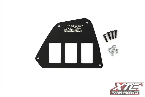 XTC POWER PRODUCTS - SP-3SW-HT - Dash Switch Mount Plate