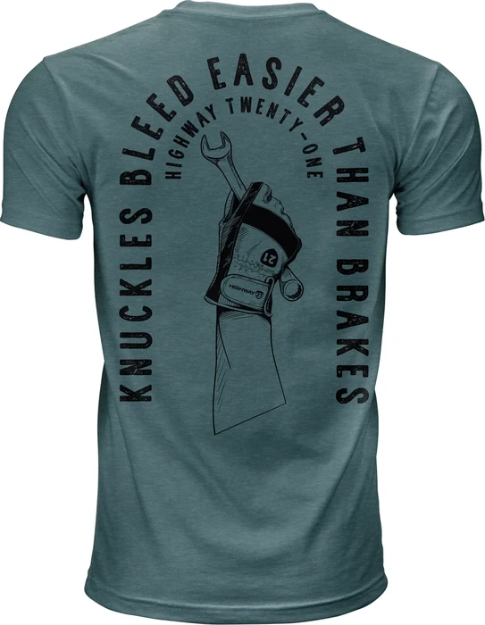 HIGHWAY 21 - 489-2004X - Knuckles Tee
