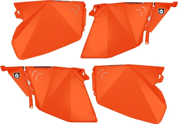 PRO ARMOR P144D000ORM Traditional/Tail Door - Durable UTV Cab Door with Enhanced Protection