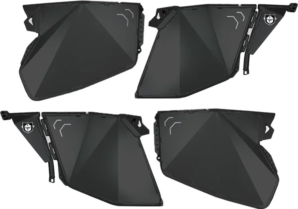 PRO ARMOR P144D000SLR Traditional/Tail Door - Durable UTV Cab Door with Enhanced Protection