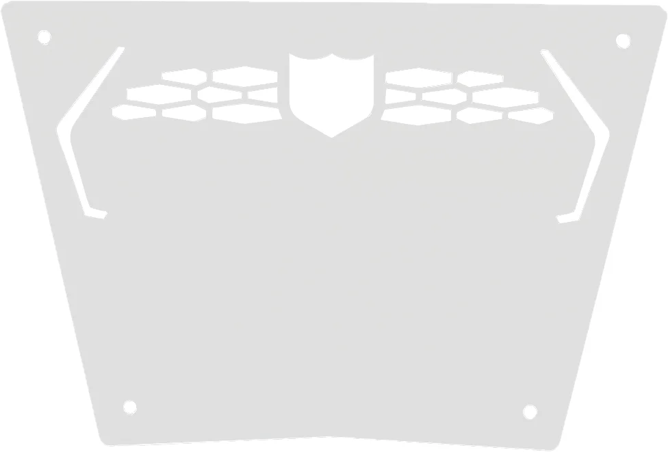 PRO ARMOR Sport Skid Plate - Durable Rear Bumper for SxS Trail Riding & Racing