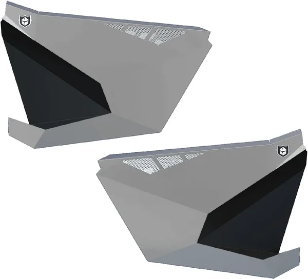 PRO ARMOR P199D003SSM Traditional/Tail Door - Durable UTV Cab Door with Weather Protection