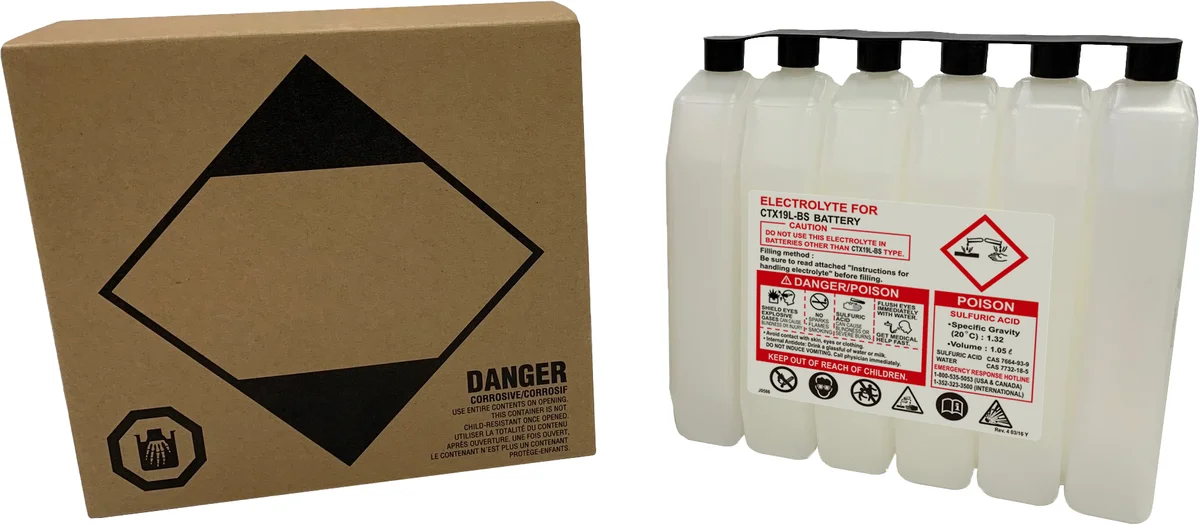 FIRE POWER - 1050CC CTX - Sealed Battery Electrolyte Pack