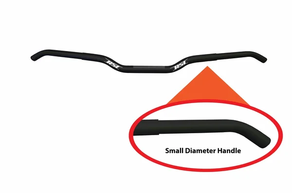 RSI - T8-10R-SJ-BLK - Slim Jim Handlebars