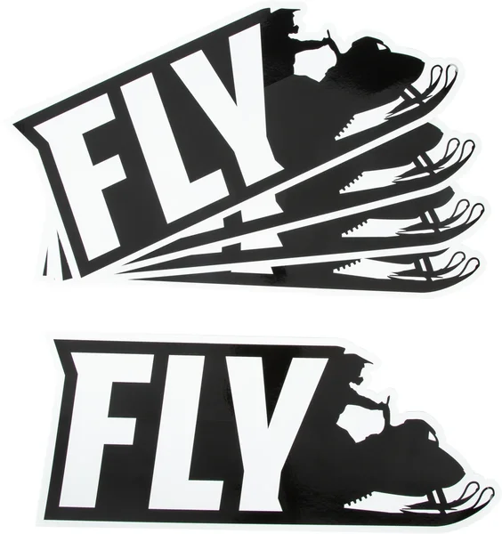 FLY RACING - NEW- 15" - FLY Snow 2021 Rider Sticker