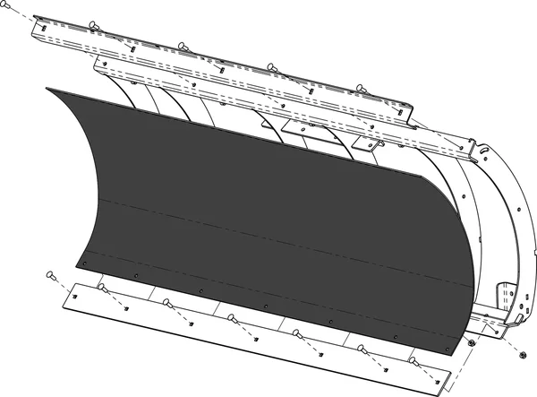KFI - 105868-R - Replacement Poly Blade Face