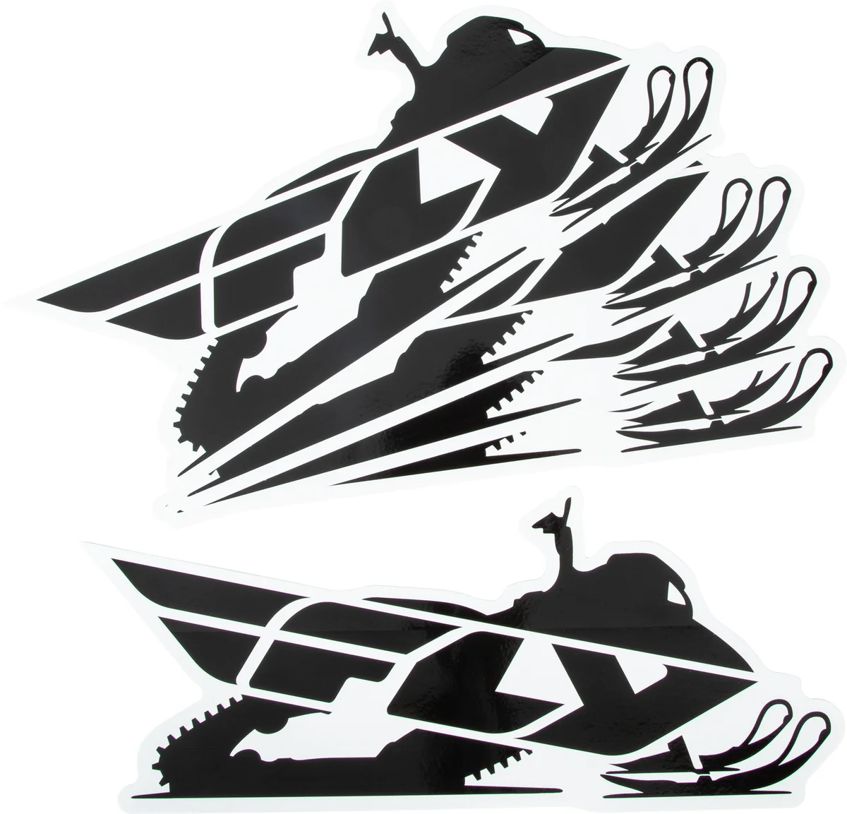 FLY RACING - SNOW 99-8224-5 - SNOW STICKER - 5/PK 15"
