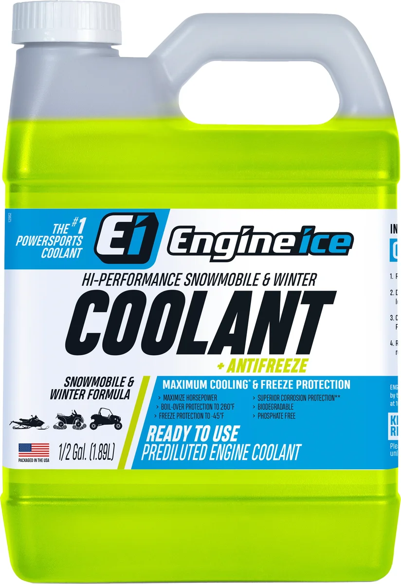 ENGINE ICE - 12557 1/2 GAL - Hi-Performance Winter Coolant + Antifreeze