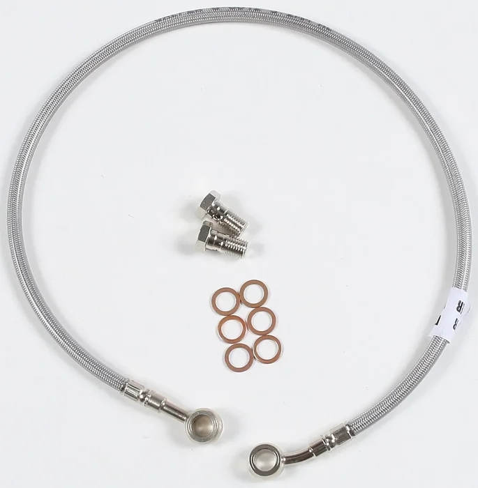 GALFER - FK003D418R-OLD - Rear Stainless Steel Hydraulic Brake Line