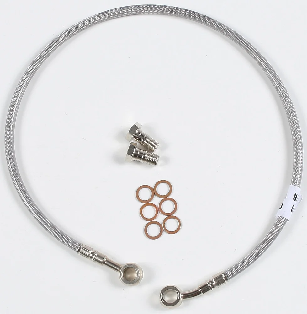 GALFER - FK003D418R-OLD - Rear Stainless Steel Hydraulic Brake Line