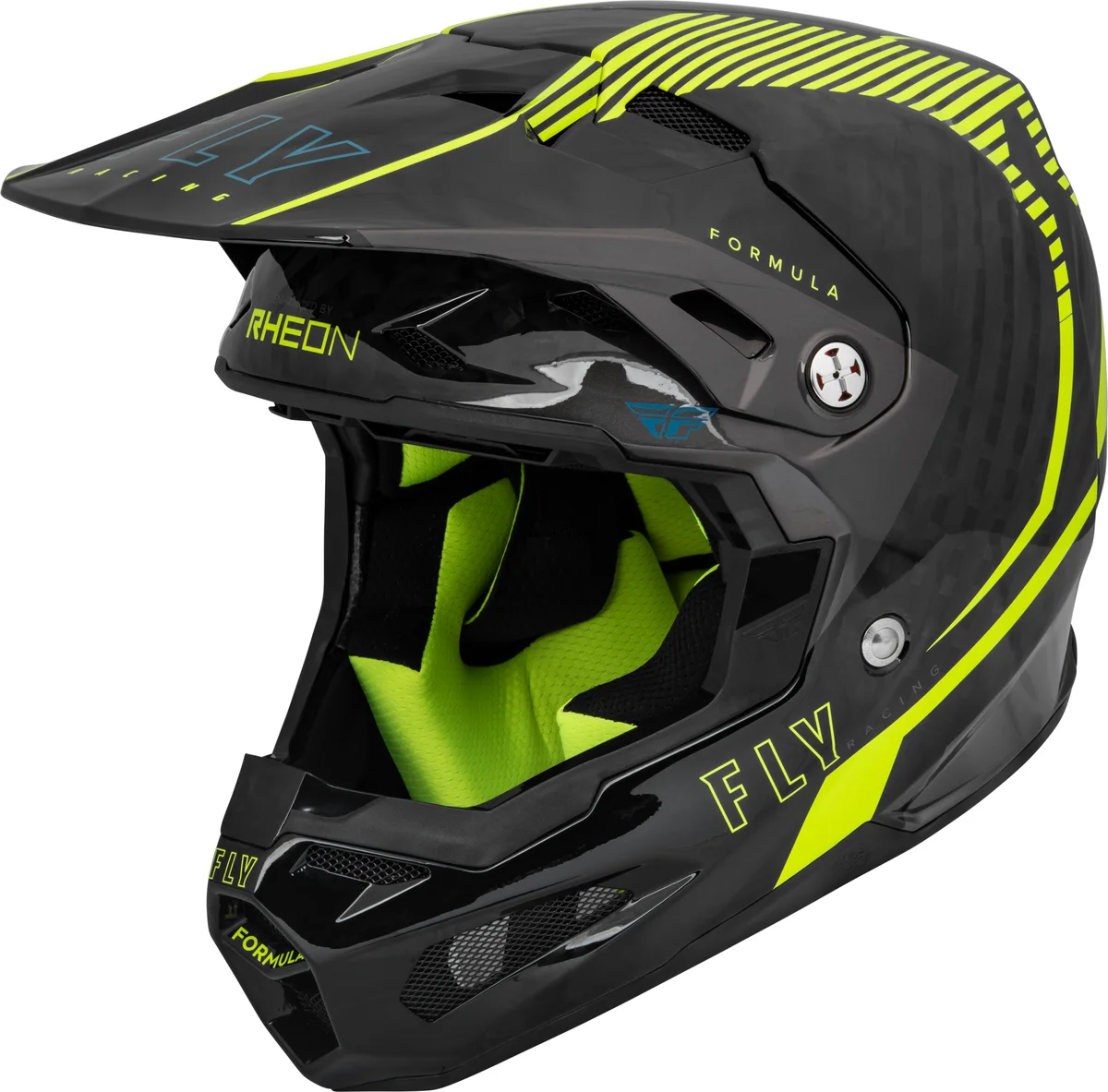 FLY RACING - 73-44422X - Formula Carbon Tracer Helmet