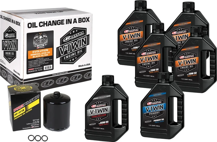 MAXIMA - 90-069016PB - V-Twin Oil Change Kit