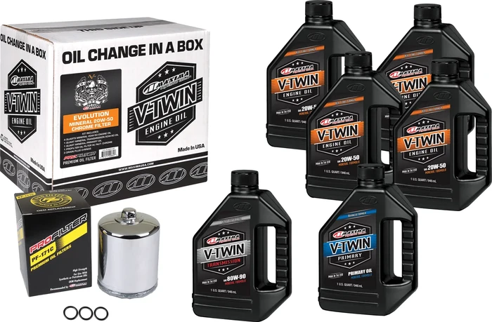 MAXIMA - 90-069016PC - V-Twin Oil Change Kit