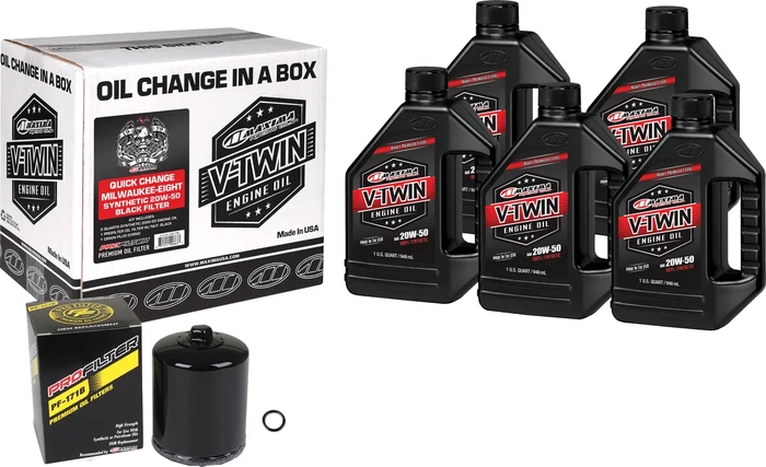 MAXIMA - 90-129015PB - V-Twin Quick Change Oil Filter Kit