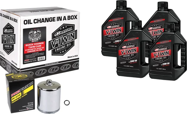 MAXIMA - 90-119014PC - V-Twin Quick Change Oil Filter Kit