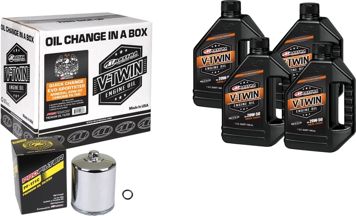 MAXIMA - 90-069014PC - V-Twin Quick Change Oil Filter Kit