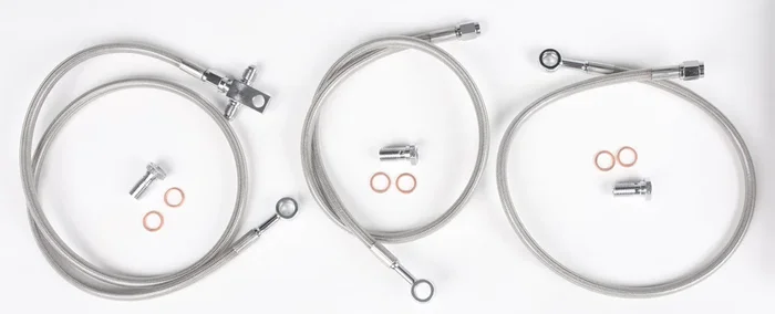 STREAMLINE 400EX-F-2 Front Brake Line Kit - High-Performance Brake System for Off-Road Vehicles