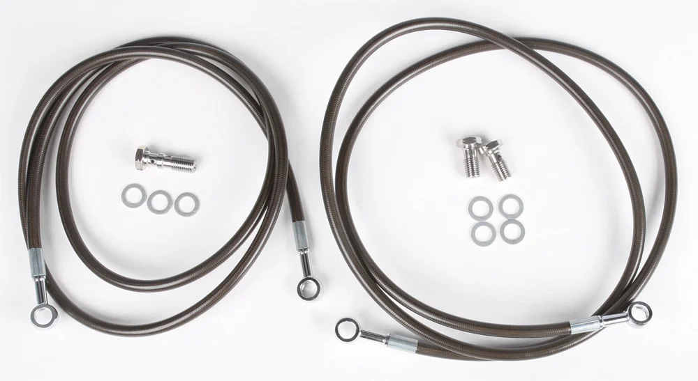 STREAMLINE TRX450-F-SMOKE Front Brake Line Kit - High-Performance Brake System for Off-Road Vehicles
