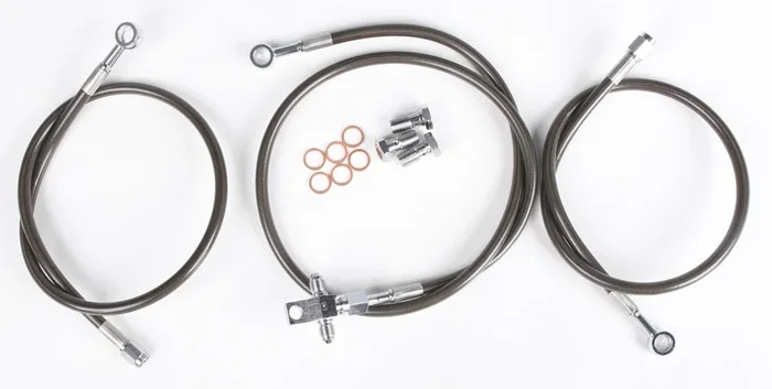 STREAMLINE TRX450-F-2SMOKE Front Brake Line Kit - High-Performance Brake System for Off-Road Vehicles