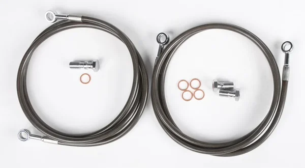 STREAMLINE TRX450-2F-2SMOKE Front Brake Line Kit - Durable Brake System Upgrade for Off-Road Vehicles