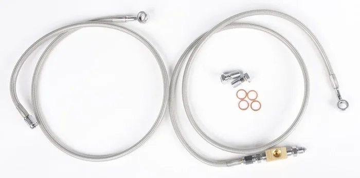 STREAMLINE TERYX-F Front Brake Line Kit - Durable Brake System for Powersports Vehicles