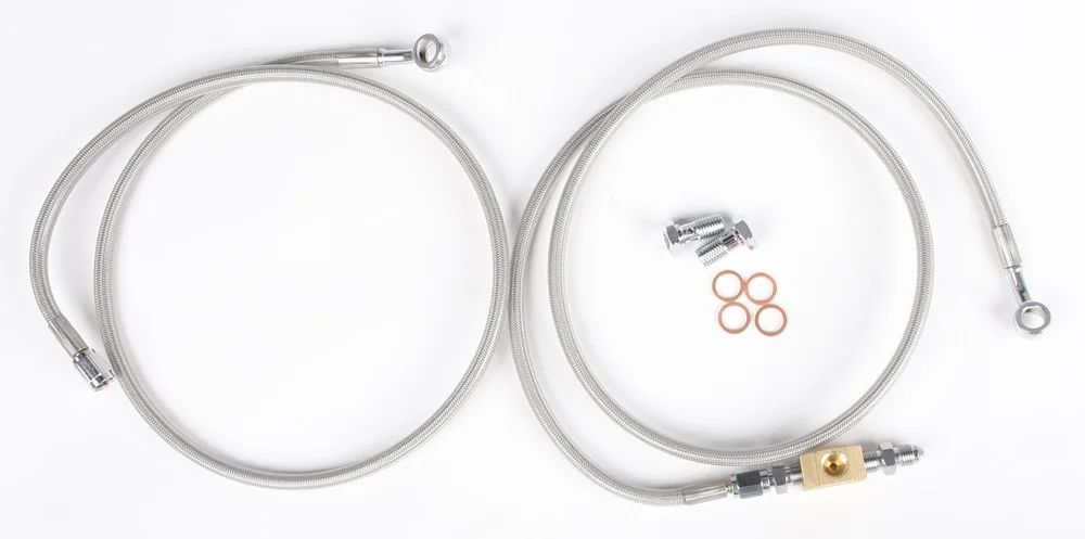 STREAMLINE TERYX-F Front Brake Line Kit - Durable Brake System for Powersports Vehicles