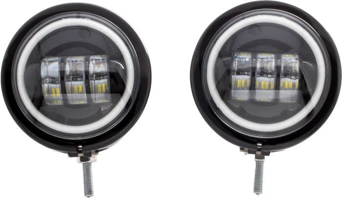 LETRIC LIGHTING CO - LLC-PL-FHBB - 4.5" LED ASSEM BLK SHELL BLACK