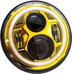 LETRIC LIGHTING CO - LLC-CC-7G - 7" LED Headlight w/ Mount Adapter