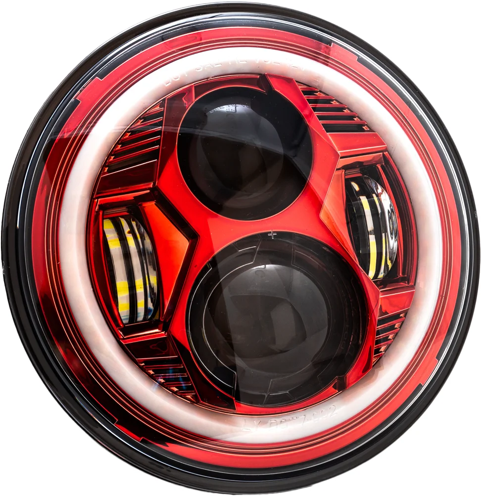 LETRIC LIGHTING CO - LLC-CC-7R - 7" LED Headlight w/ Mount Adapter