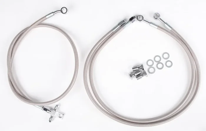 STREAMLINE OUT500-F-2 Front Brake Line Kit - High-Performance Brake System for Powersports Vehicles