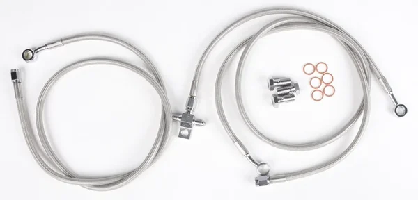 STREAMLINE BAN-F Front Brake Line Kit - Durable Brake System for Powersports Vehicles