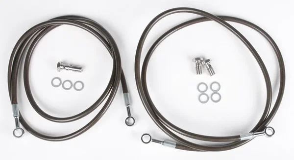 STREAMLINE BAN-2F-SMOKE Front Brake Line Kit - Durable Brake System for Powersports Vehicles