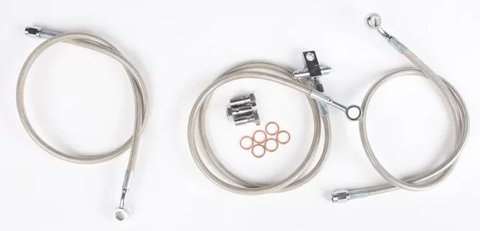 STREAMLINE YFZ450-F-2 Front Brake Line Kit - High-Performance Brake System for Yamaha YFZ450