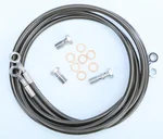 STREAMLINE YFZ450-2F-2SMOKE Front Brake Line Kit - Durable Brake System Upgrade for Off-Road Vehicles