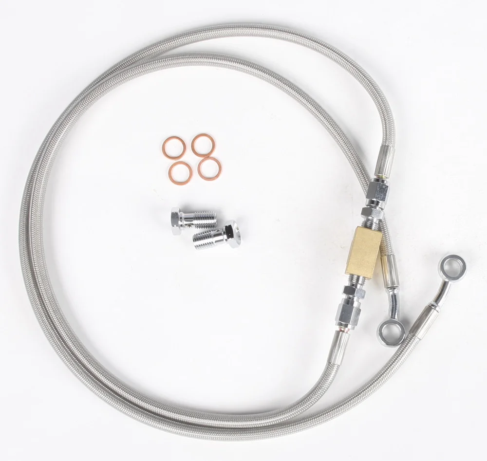 STREAMLINE RHIN700-F Front Brake Line Kit - High-Performance Brake System for Powersports Vehicles